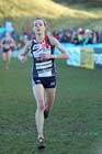 Naomi Taschimowitz (GB) finishing the BUPA Great Edinburgh Cross Country.d